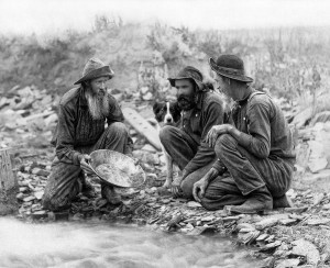 Panning for gold